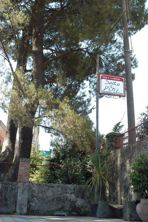 B&B Sotto I Pini Zafferana Etnea Bagian luar foto